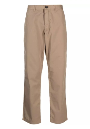PS Paul Smith logo-patch tapered chinos - Neutrals