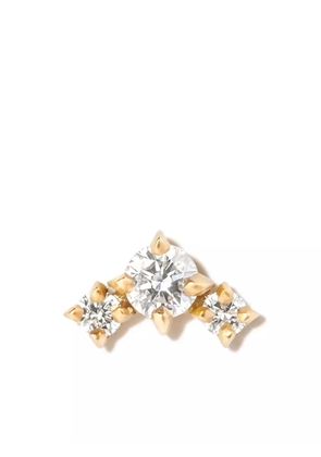 Lizzie Mandler Fine Jewelry 18kt yellow gold Eclat diamond stud earring