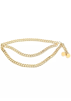 CHANEL Pre-Owned curb-chain waist belt - Gold