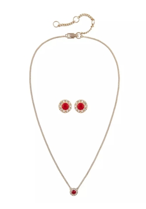 Givenchy Pre-Owned 2000s earrings and necklace set - Gold