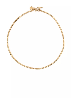 DOWER AND HALL rice nomad gold-vermeil necklace