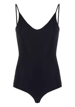 Jil Sander v-neck stretch bodysuit - Blue