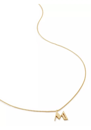 Monica Vinader M adjustable necklace - Gold