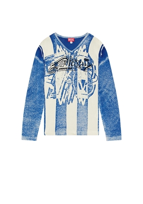 Diesel K-Oliba-V Sweater in Baby Blue. Size XL/1X. Also in M, S.