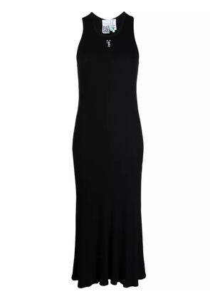 Natasha Zinko Bunny sleeveless midi dress - Black