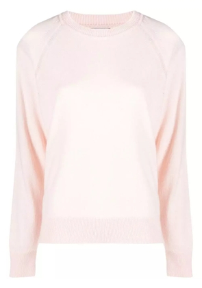Barrie crew-neck cashmere jumper - Pink