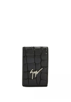 Giuseppe Zanotti Albert card holder - Black