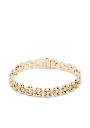 Lizzie Mandler Fine Jewelry 18kt yellow gold Three Row Cleo bracelet