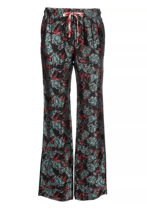 Zadig&Voltaire Pomy jacquard-pattern trousers - Black