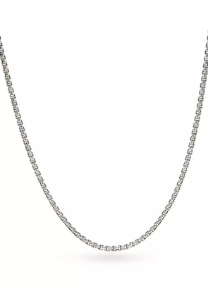 David Yurman 14kt yellow gold and sterling silver Box Chain necklace (1.7mm)