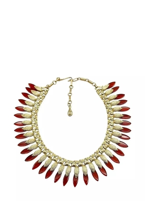 Jennifer Gibson Jewellery 1960s pre-owned Coro Egyptian Revival choker necklace - Metallic
