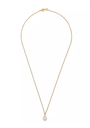 DOWER AND HALL pearl pendant necklace - Gold