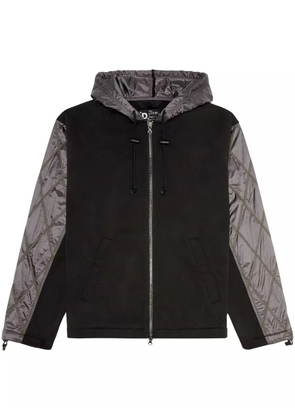 Diesel J-Rombe zipped hooded jacket - Black