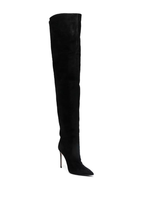 Le Silla Eva suede thigh-high boots - Black