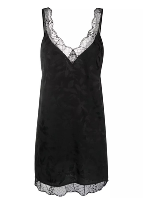 Zadig&Voltaire Renelle jacquard minidress - Black