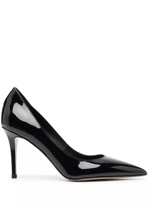 Le Silla Eva 80mm patent leather pumps - Black