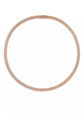 Officina Bernardi 18kt rose gold Enigma diamond necklace - Pink