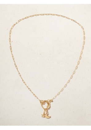 Marla Aaron - 18-karat Gold Diamond Necklace - Multi - One size