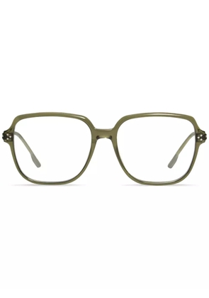 Gentle Monster Mua KC1 square-frame glasses - Green