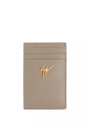 Giuseppe Zanotti Albert card holder - Neutrals