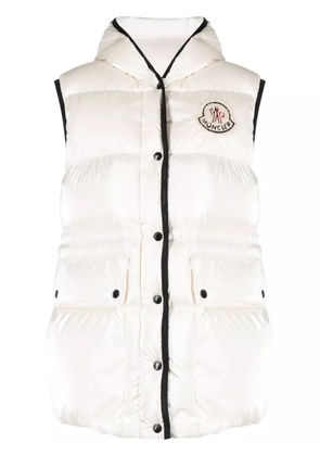 Moncler Hera hooded gilet - White