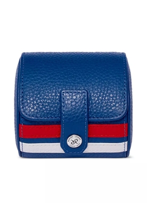 Rapport Greenwich leather watch roll - Blue