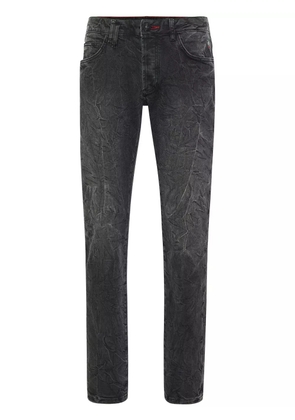 Philipp Plein Skull slim-cut jeans - Grey