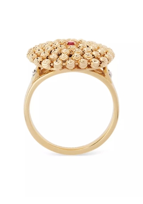 Officina Bernardi 18kt yellow gold Mimosa ruby ring