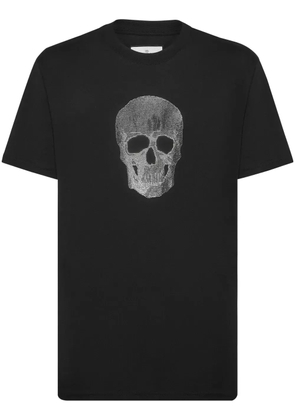 Philipp Plein crystal skull t-shirt - Black
