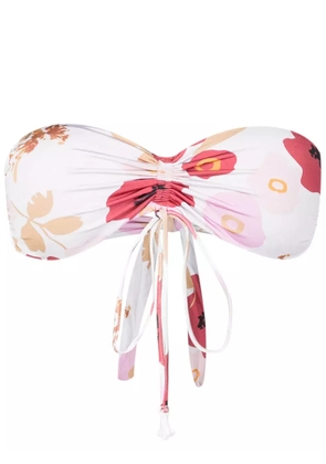 Clube Bossa Percy floral-print bikini top - Neutrals