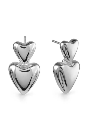 Otiumberg Heart earrings - Silver