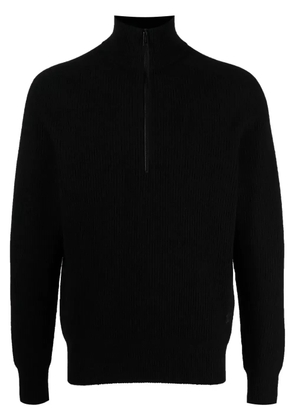 Alpha Tauri Fenla ribbed-knit jumper - Black