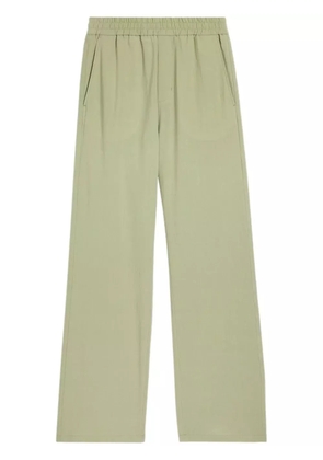 AMI Paris Ami de Coeur-plaque cotton trousers - Green