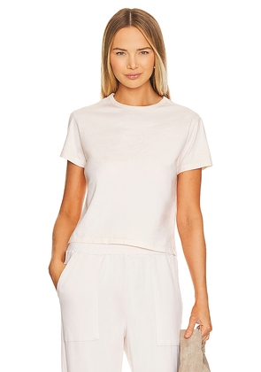 MONROW 50's Vintage Tee in Cream. Size M. Also in L, XS.