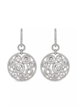 Rewind Vintage Affairs 18kt white gold diamond earrings