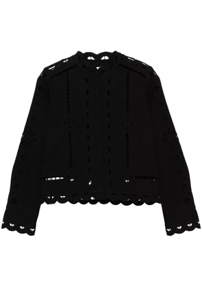 ISABEL MARANT Perline top - Black