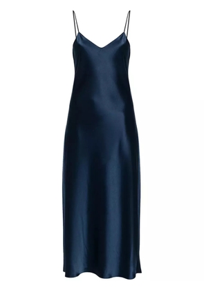 Polo Ralph Lauren satin midi dress - Blue