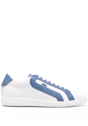 Furla Twist leather sneakers - White