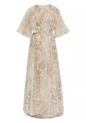 Forte Forte printed maxi dress - Neutrals