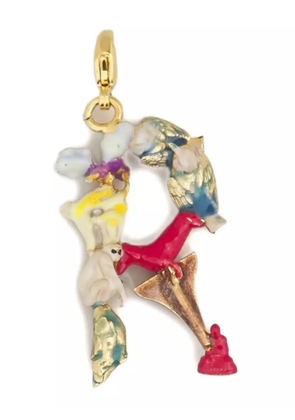 Marni enamel-charm pendant - Gold