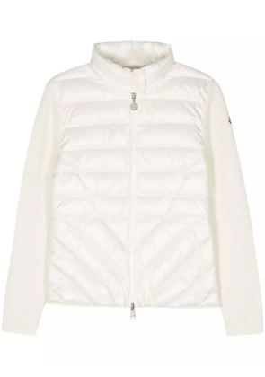 Moncler padded wool jacket - Neutrals