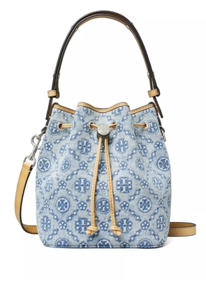 Tory Burch T Monogram bucket bag - Blue