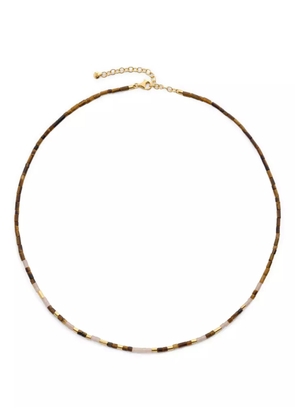 Monica Vinader Delphi necklace - Brown