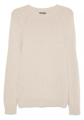 BOMPARD raglan-sleeves crew-neck sweater - Neutrals