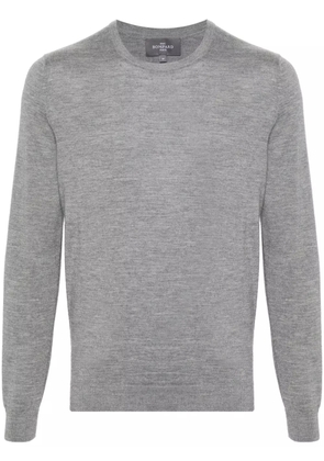 BOMPARD Extrafine round-neck sweater - Grey