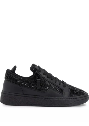 Giuseppe Zanotti GZ94 rhinestone-embellished sneakers - Black