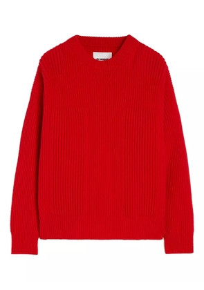 Jil Sander wool sweater - Red