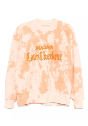 Stain Shade tie-dyed sweatshirt - Orange