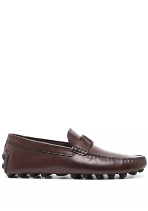 Tod's T Timeless Gommino Bubble loafers - Brown