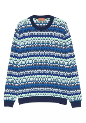 Missoni zigzag sweater - Blue
